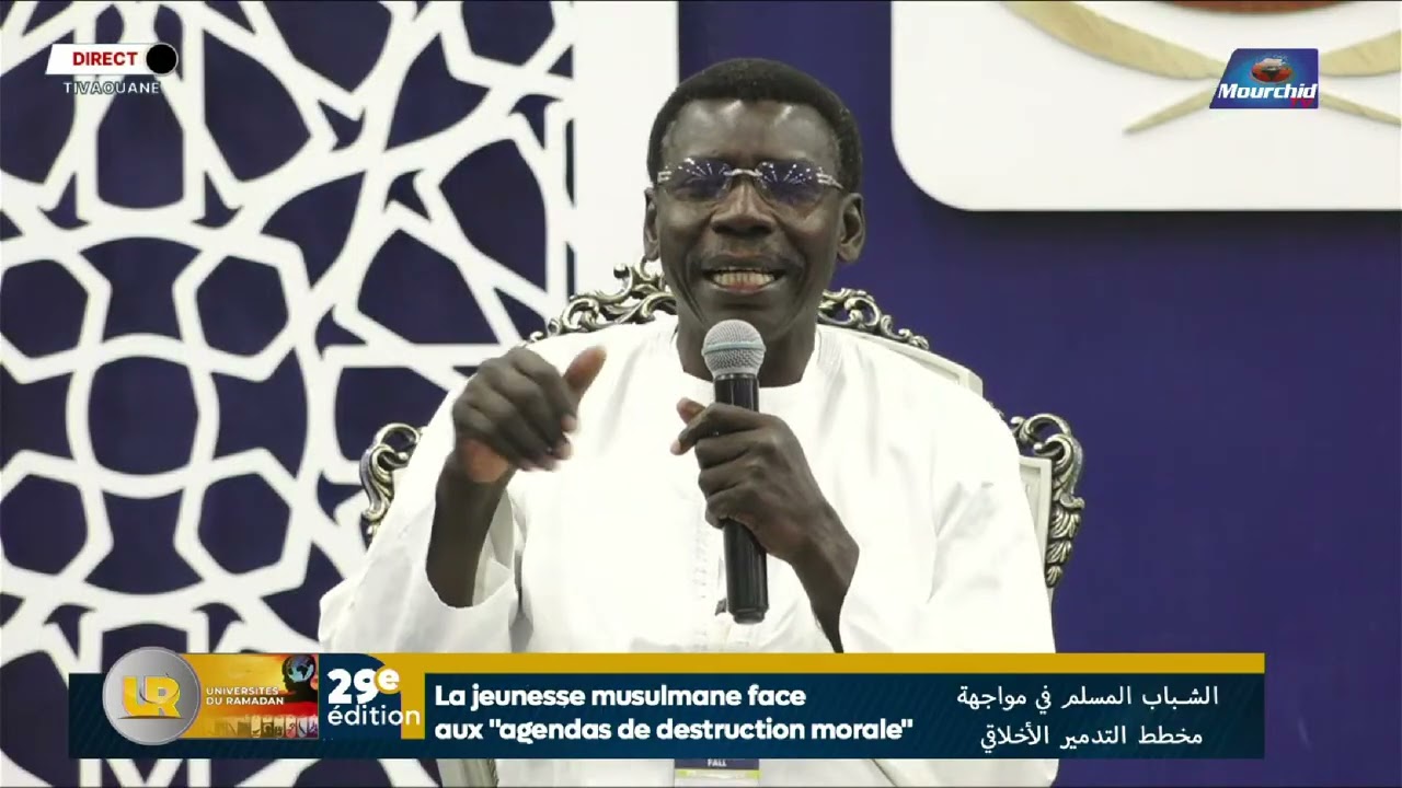 🔴UR 2026 |Exposé Pr. Madiama FALL sur La jeunesse musulmane face aux agendas de destruction morale