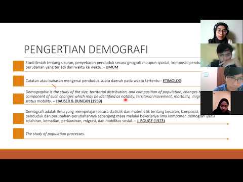 Pengertian demografi, ruang lingkup, dan perbedaan demografi dengan ilmu kependudukan