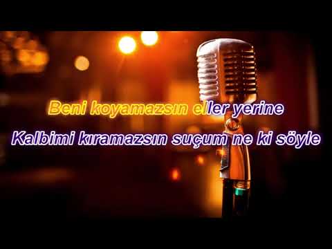 linet aman aman karaoke  beni koyamazsın eller yerine karaoke