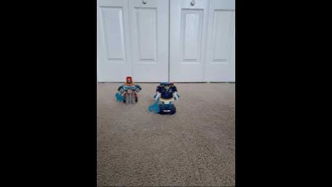 transformers stop-motion!!featuring heatwave and chase having a blast!!! with audio