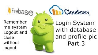 Thunkable + Cloudinary How to Create a Registration/login Profile with Picture - Part 3