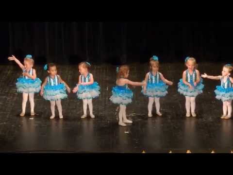 How Cute! 2 & 3 year old Dance With Me Class - Recital 2014
