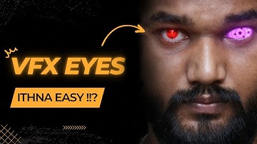 How to Create any anime VFX Eyes | After effects | Hindi | Sharingan Rinnegan | Naruto