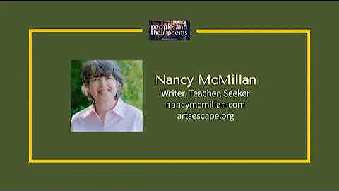 People and their Poems - Visit with Nancy McMillan