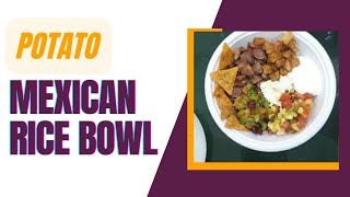 Potato Mexican Rice Bowl | Mexican Food | Healthy Quick Recipe