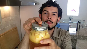 Como Saborizar o kombucha com frutas?
