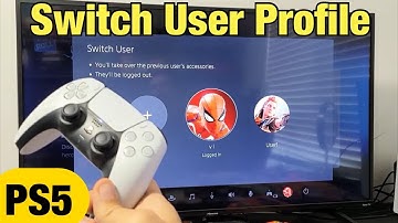 PS5: How to Switch Profiles / Users