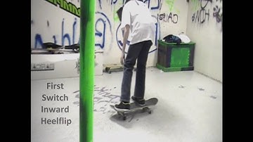 Switch Inward Heelflip