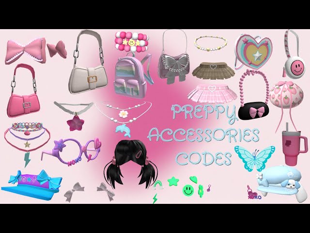 ♡Preppy Accessories Codes☻☆SunnyCodes✰♡ 