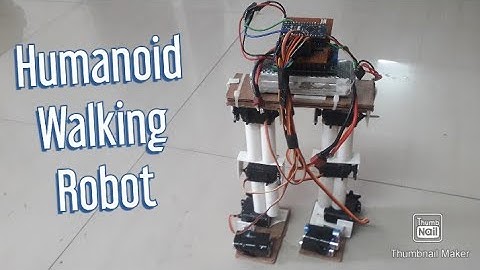 Humanoid robot||Arduino based robot || walking robot