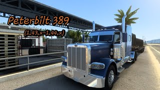 Review mod for ETS2 Peterbilt 389 (1.43.x-1.44.x)| Euro truck simulator 2 Review mod for ETS2 Peterbilt 389 (1.43.x-1.44.x)| Euro truck simulator 2