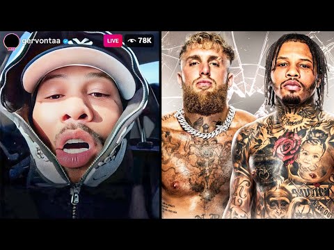 GONNA F CK HIM UP Gervonta Davis FIRST WORDS On Jake Paul Fight