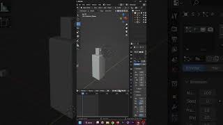 Spray Animation In Blender 3D |#blender #animation #3d #shorts #short #shortvideo