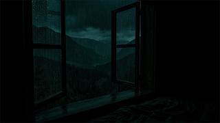 Soft Night Rain in Outside the Bedroom Window | Quiet Relax Ambience for Better Sleep screenshot 1