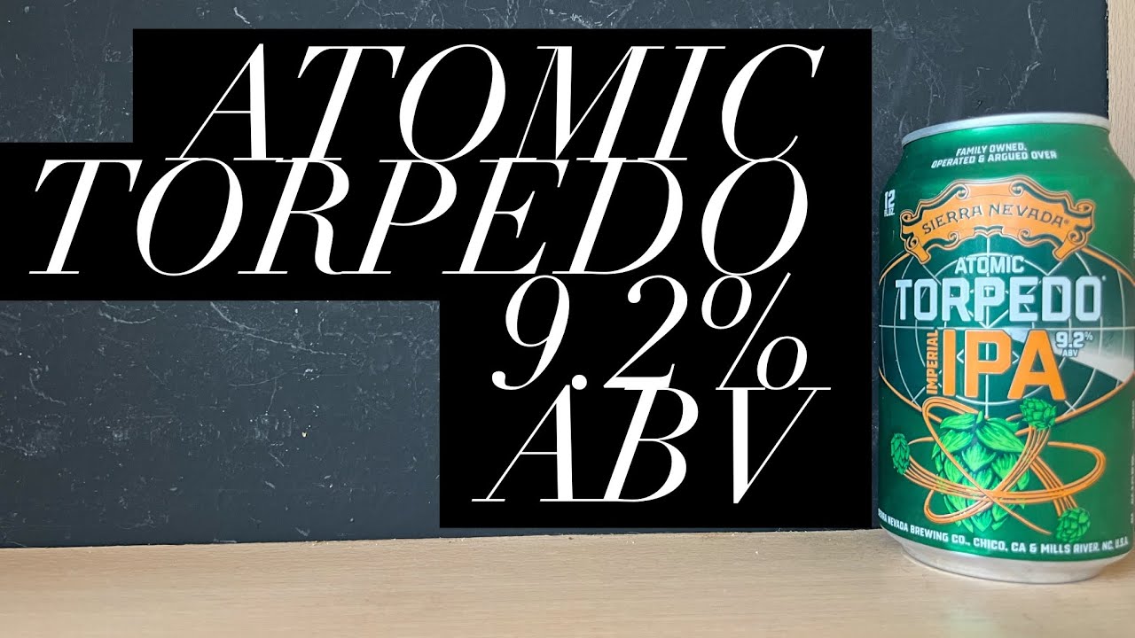 Обзор пива Sierra Nevada Atomic Torpedo Imperial IPA, пивоварня Sierra Nevada, американский IPA.