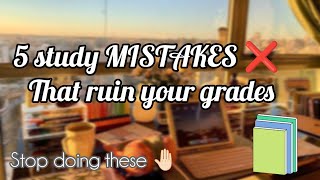 Fix These Study Mistakes & Improve Fast ✨”“Study Smart, Not Hard 📖