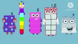 Numberblocks Roblox 6 to 10