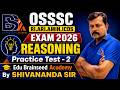 #osssc  #reasoning  Practice Set - 2 | RI ARI AMIN ICDS 2026 by Shivananda sir @brainseedacademy