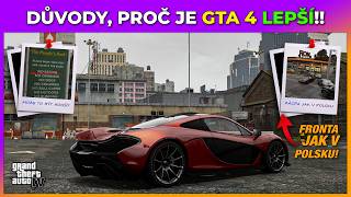 DALŠÍ DŮVODY, proč je GTA 4 lepší než GTA 5 - Mike Handy | CZ (part 5)