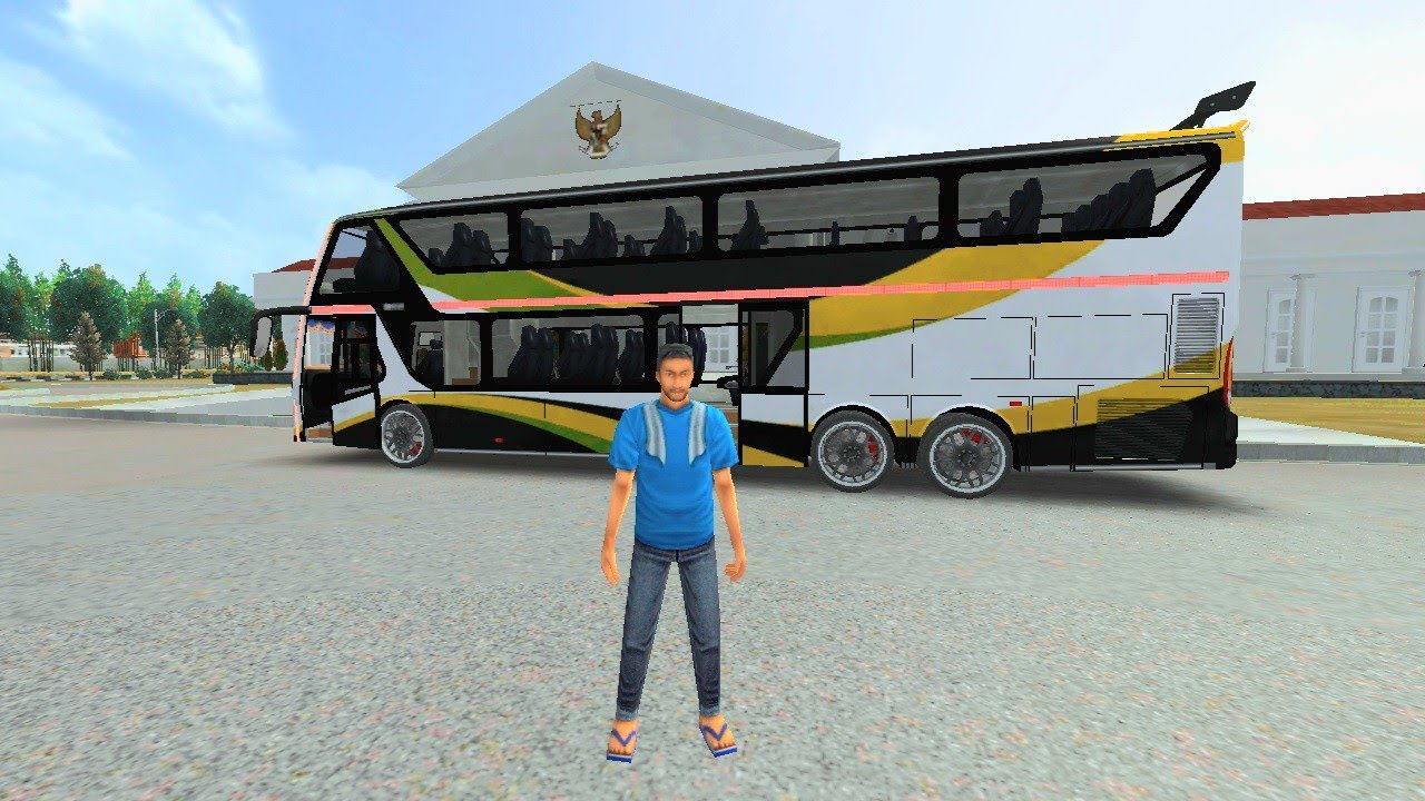 ||🧐STUDY TOUR TO BOGOR PALACE 😱||JAKARTA BUS SIMULATOR INDONESIA REALISTIC GAMEPLAY 