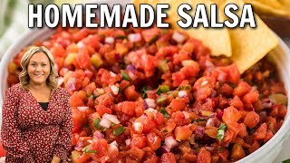 Easy Homemade Salsa