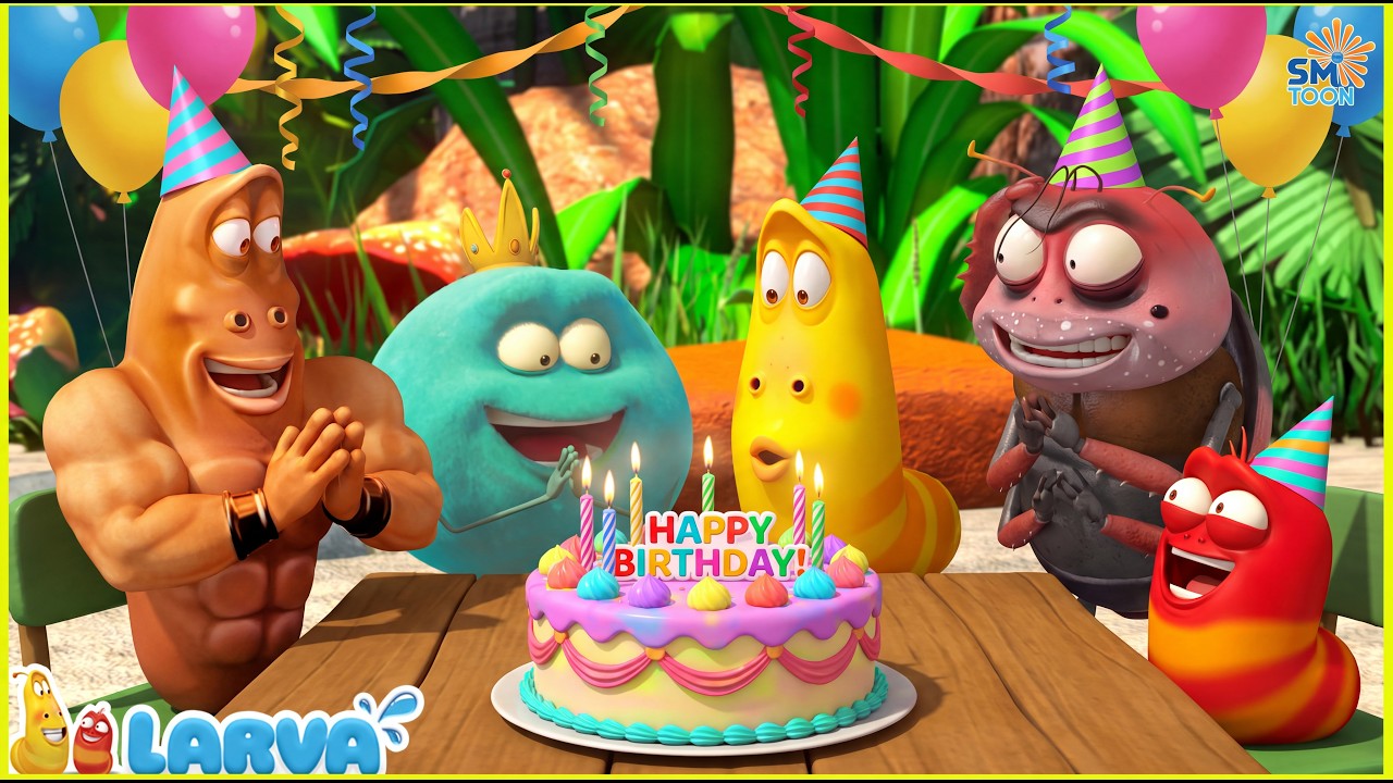 NEW LARVA MOVIE 2026: Cake Time 🎂🎉🕯️| Animation Comedy | FUNNY ANIME
