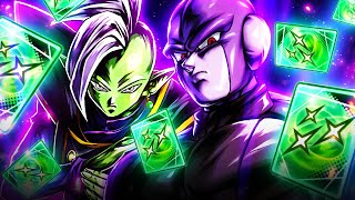 THE MOST TOXIC GREEN CARD SPAMMING TEAM! ULTRA HIT AND ZAMASU WITH GREEN CARDS | Dragon Ball Legends