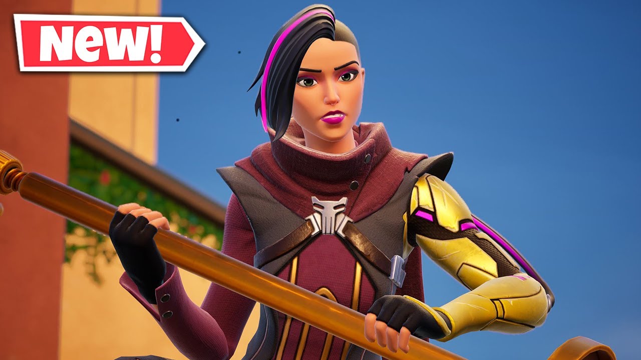 NEW SASKIA Skin Gameplay In Fortnite! YouTube