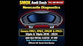 AUDI Bosch VIRTUAL COCKPIT FULL OBD Mileage Correction Instrument Cluster Lower SMOK Audi Dash Tool