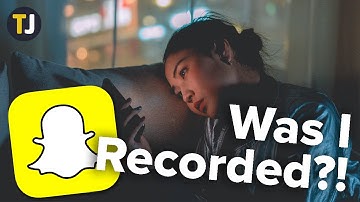 Did Someone RECORD Your Snapchat Story?! 👀 Here