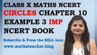 Chapter 10 Circles Example 3 Class 10 Maths NCERT