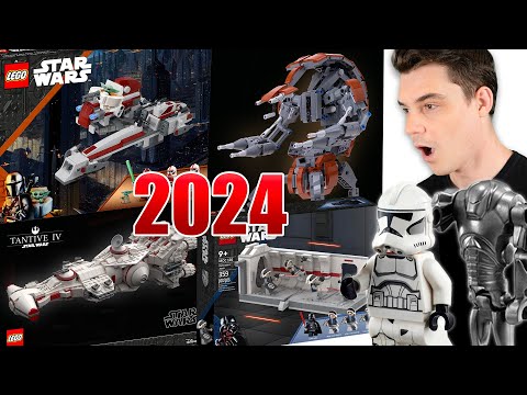 LEGO Star Wars 2024 Sets LEAKED! (CLONE BATTLE PACK, DROIDEKA, GROGU'S  ESCAPE, MORE MIDI-SCALE!) 