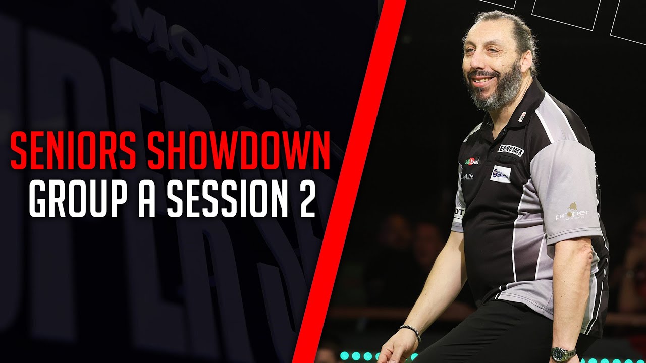 SENIORS SHOWDOWN CONTINUES!!!🤩🎯 | Live Darts |  Seniors Showdown | Group A Session 2