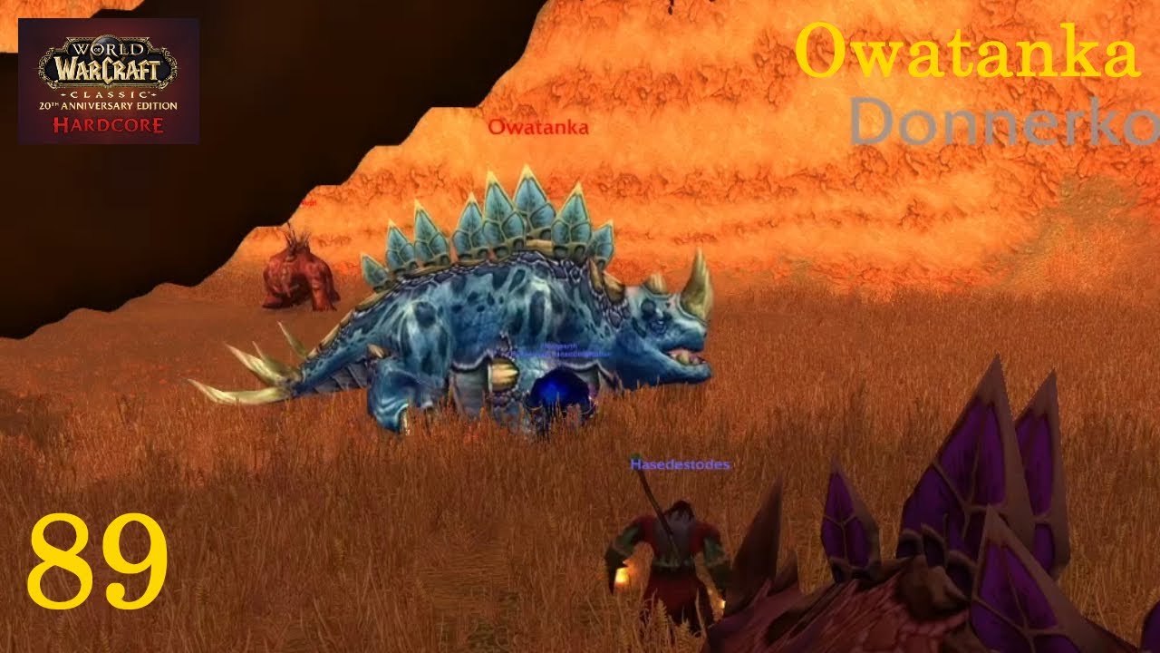 WoW Classic HC ☠️ 89 "Owatanka ✅👿" Let's Play Deutsch 