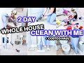 EXTREME WHOLE HOUSE CLEAN WITH ME 2021 | SPEED CLEANING MOTIVATION | CLEANING ROUTINE | COSTCO HAUL