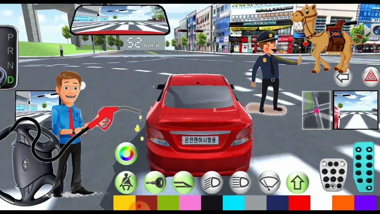 Car Simulation Draw 3d drawing class simulator #ga luxury car driving Android gameplay ...