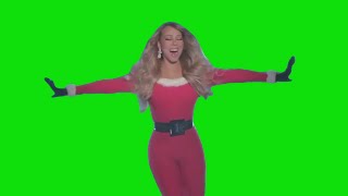 Mariah Carey It's Timeeeeee Meme Green Screen Template