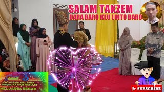 salam takzim darabaro keu linto baro, ocviana maltania dengan fathur ridha, ST,