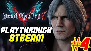 Devil May Cry 5 Steam Playthrough Part 4 - Dante is an absolute BEAST!