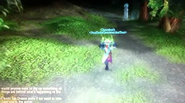WoW Glitch in Darkshore: Casting while Running
