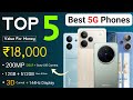 12GB+256GB | Top 5 Best Smartphone Under 18000 in 2025 |108MP DSLR 📸 | 3D Curved 5G Phones in 18k