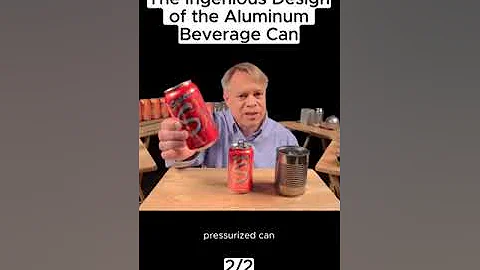 #aluminum The Ingenious Design of the Aluminum Beverage Can ##silent #borring #a