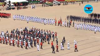 61st Independence Parade: March past by Ghana Armed Forces and other Security services