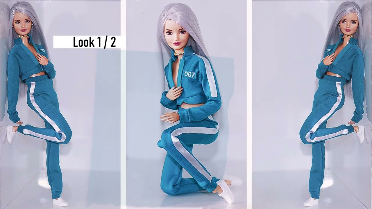 Recreate the Iconic [ Round 6 - SQUID GAME ] Outfits with DIY Techniques 🫰🏻 Barbie Doll Clothes