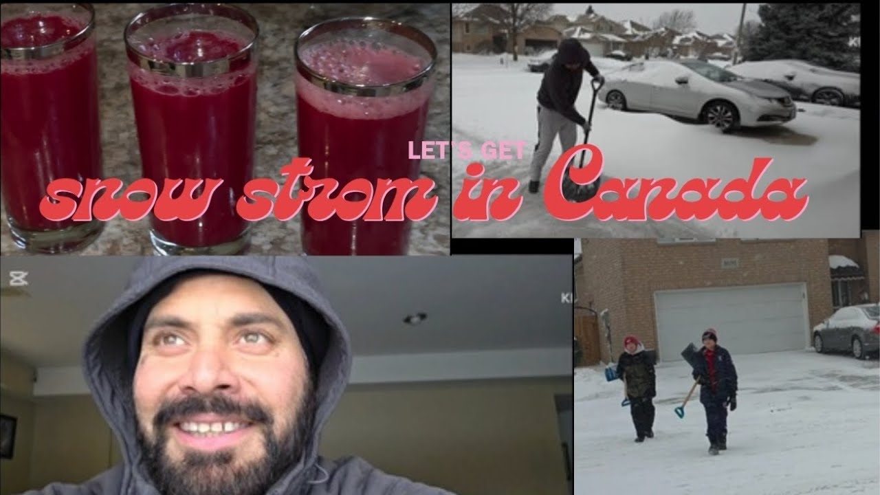 SNOWSTROM IN CANADA 🇨🇦 ❄️ 