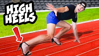 I Tried Extreme Sports in High Heels!