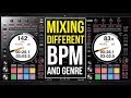 Mixing different bpm and genre  5 top bpm transitions