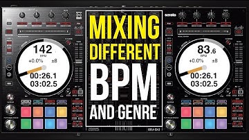 MIXING DIFFERENT BPM AND GENRE - 5 TOP BPM TRANSITIONS