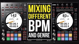 MIXING DIFFERENT BPM AND GENRE - 5 TOP BPM TRANSITIONS screenshot 4