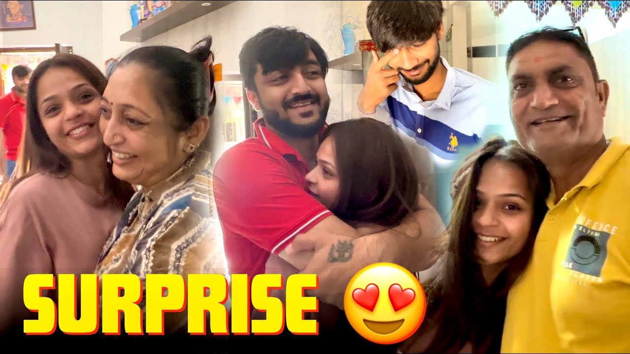 દિરાવીએ અમદાવાદ આવીને આપી સરપ્રાઈઝ!!😍 હર્ષિલની આંખમાં આંસુ આવી ગયા!!😳 Surprise Vlog*
